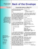 Volume 2, Issue 2: Summer 2005